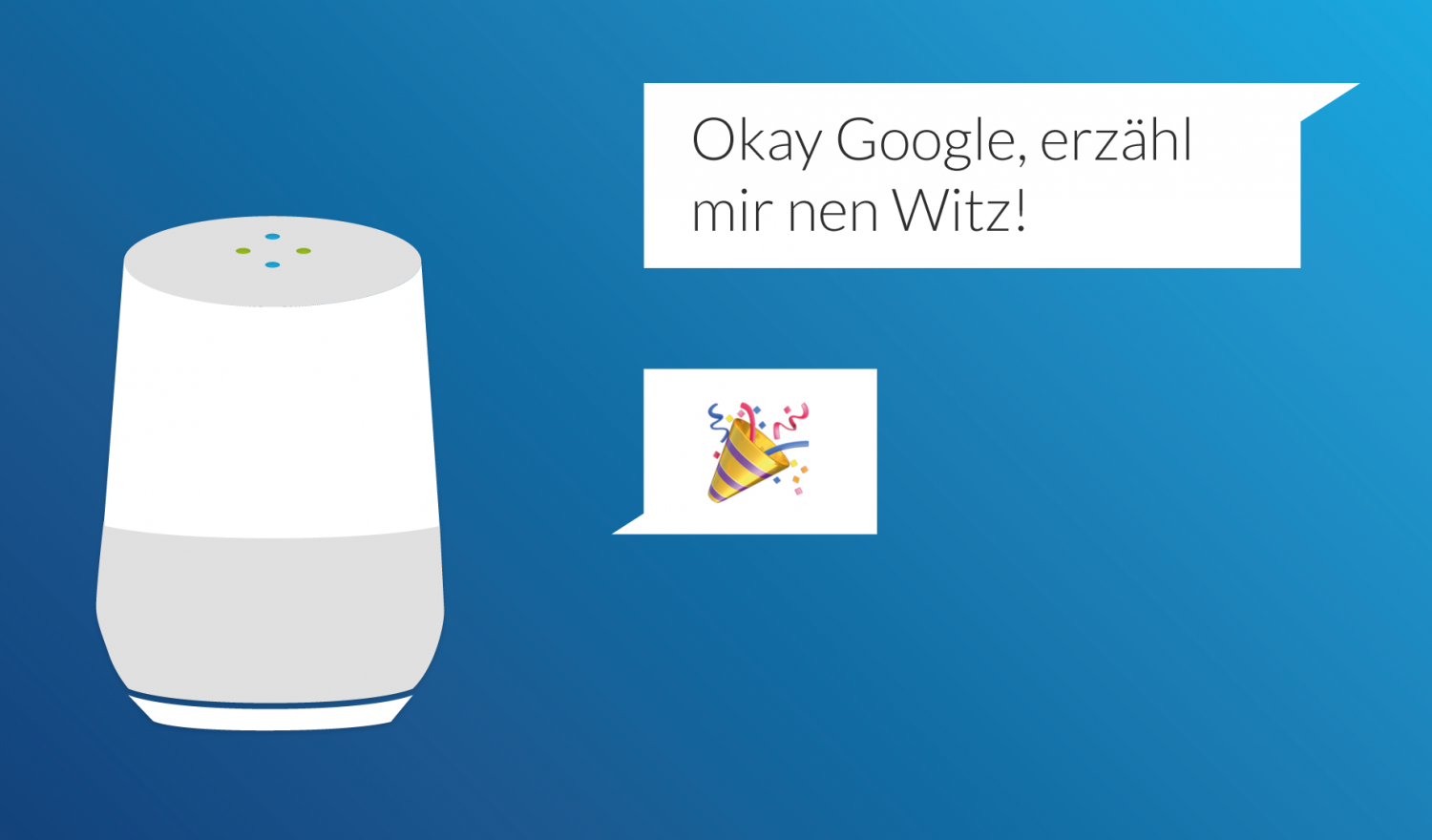 Erzähl mir nen Witz mit Actions on Google!
