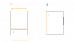 Difference with and without css scroll snap