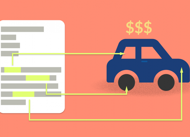 Price Prediction in Online Car Marketplaces using Natural Language Processing