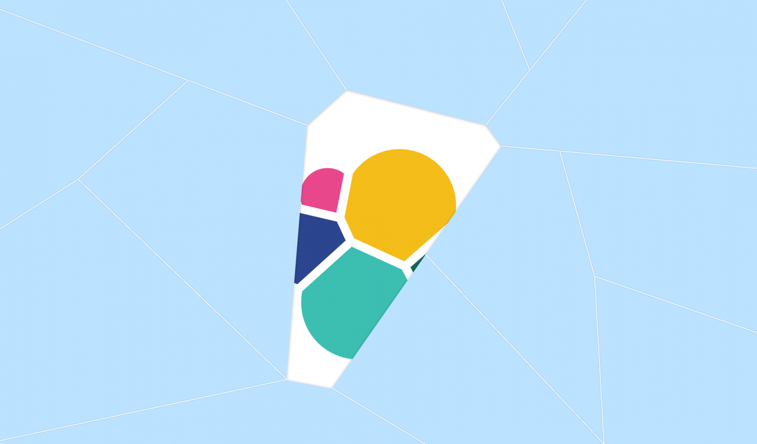 Shards hiding the elasticsearch logo