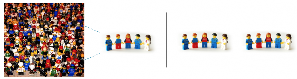 downsizing a group vs. splitting it up