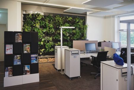 Großraumbüro im Office München