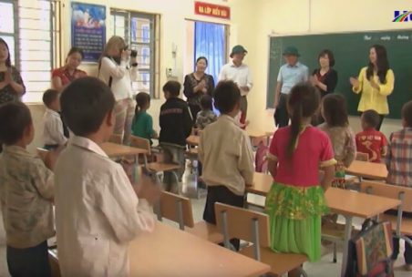 Ein Klassenzimmer in der LOAN-Stiftung