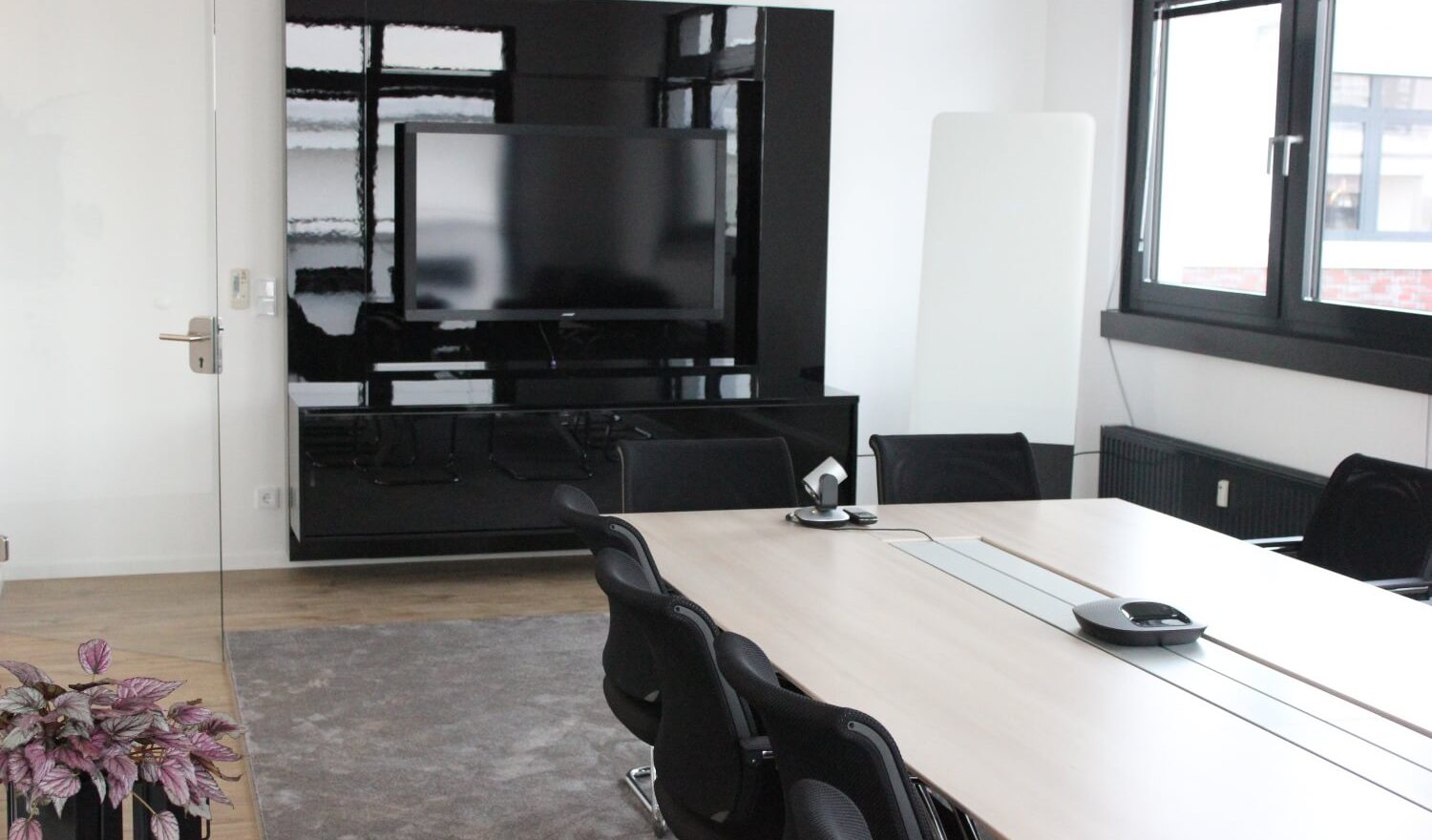 Meetingraum im Office Hamburg.
