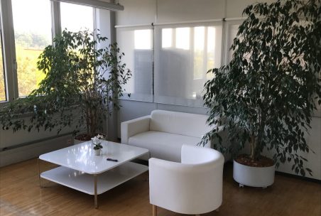 Sitzecke im Office Pforzheim