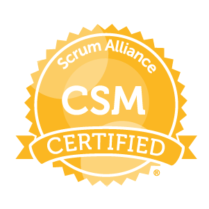 Certified Scrum Master Abzeichen