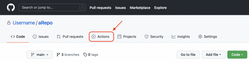 Screenshot Actions in GitHub
