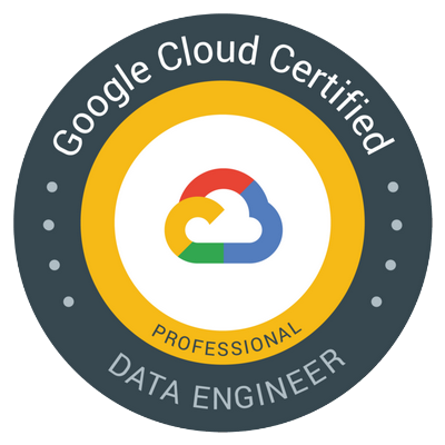 Google Cloud Certified Data Engineer Badge