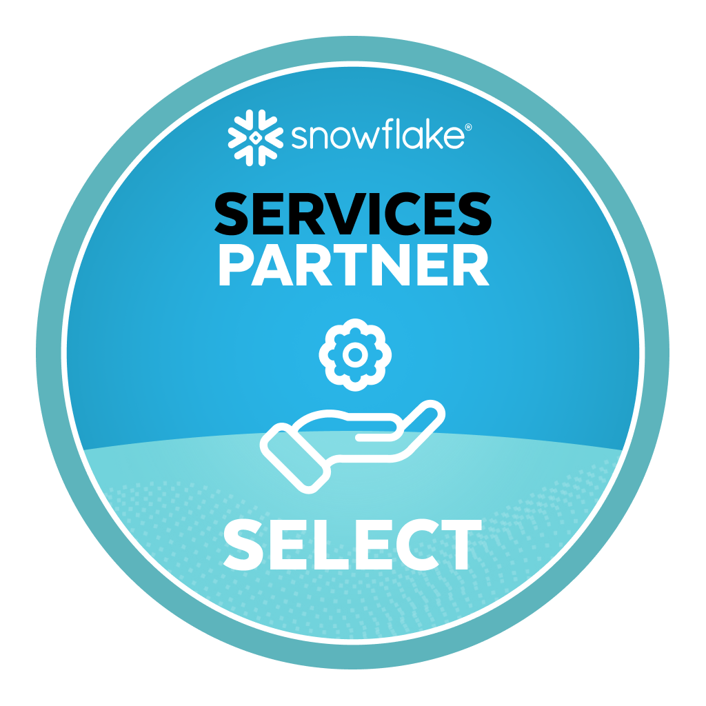 Logo-Badge für Snowflake Partnerschaft Services Select