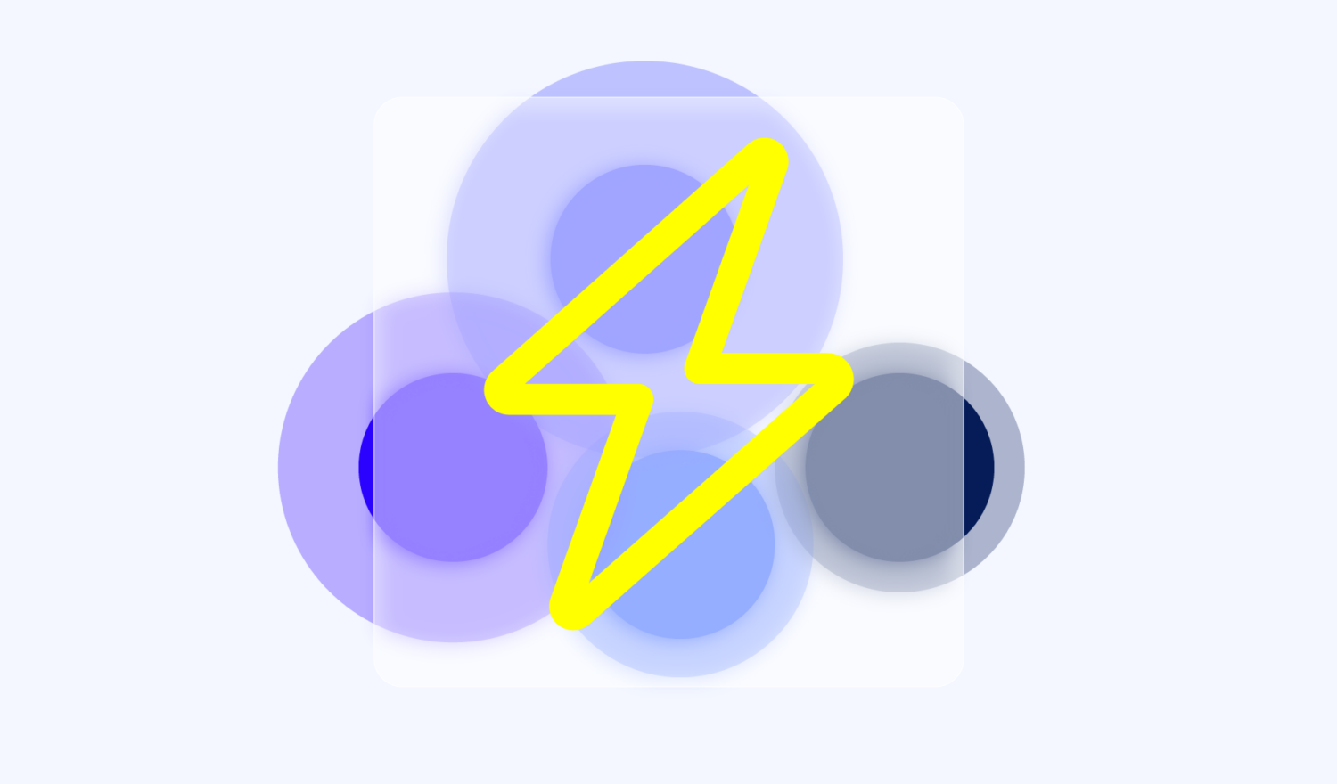A lightning bolt superimposed on overlapping circles warning of the vulnerabilites in federated learning