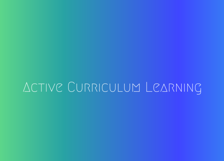 Investigating Active Curriculum Learning