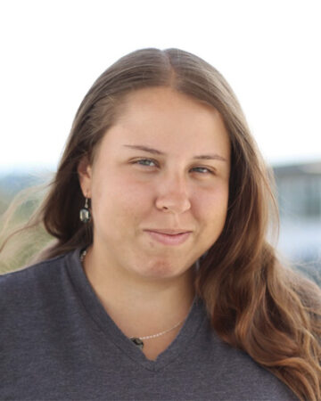 Lächelnde Anna-Lena Marx