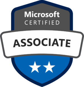 Microsoft Certified Associate Badge
